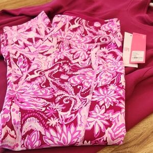 Lilly Pulitzer Mulberry Wild Ride Weekender High Rise Leggings